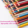 Crayons Prisolor 15/12/24/36/48 Couleurs de couleur gras ensemble Crayons de couleur en bois pour dessin sketchs