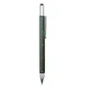 Multifunctionele gereedschap Pen Pen Spirit Schaal Touchscreen 6 In1 Metal Ballpoint Multifunctionele metalen schroevendraaier