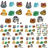 Autocollants de jouets pour enfants Diy Animal Crossing en fer pour vêtements en jean Vestes Broides rayures Vêtements Applique Décoration Drop Deliv Dhhcu