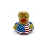 Décoration de fête PVC Flag Trump Duck Favor Bath Bath Floating Water Toy Toys Toys Gift Drop Livraison Home Garden Fournitures Festive Event Dhyxk