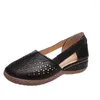 Casual schoenen vrouwen retro mary jane knop sandalen plat rond teen comfortabel en lage top vaste kleur 2024