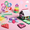 Água mágica Gotas pegajosas Conjunto de brinquedos de brinquedo DIY Crianças de água Magic Magic Magic Crystal Puzzle Kits Craft Kits Kids Educational Toys