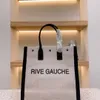 حقيبة حمل حقيبة يد فاخرة مصمم حقائب التسوق مصممة الكتف Rive Gauche Fashion Outdoor Travel Large Trading Handbags أفضل هدية CSG2404037-20