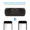 Беспроводной Bluetooth-совместимый автомобильный комплект Set handsfree Disherphone Multioptopt Sun Speaker для телефона смартфоны Car B-T