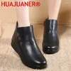 Boots High Quality Winter Women Waterproof Plush Warm Short Female Slip On Casual Ankle Ladies Work Shoes