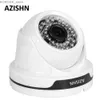 Andra CCTV -kameror Azishn HD 1080p 2,8mm AHD -kamera CCTV -kamera 2,0MP 36IR Night Vision Video Surveillance Security Indoor Dome Camera Y240403
