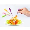 Forks Cartoon Seahorse Coral Modeling Fruit Fruit Fork Children Snack Cake Dessert Pick Smacchino Bento Pranzi Decorazioni per feste