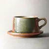 Koppar tefat ware bubbla te kaffekopp keramisk glas estetiska espresso idéer taza de ceramica kök matsal