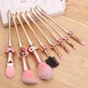 Small Small Reson Design Cardcaptor Sakura Brushes de maquillage Set Foundation Powder Blush Fix Brush Brush Cosmetic Tool Kit 240403