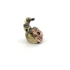 Verktyg 1 Set mässing Copper Rabbit Paracord Beads Shackle Woven Locks Diy Pendant Knife Lanyards Charms för armbandstillbehör