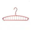 Hangers Space Saving Multi-Hole Clothes Hanger For Home Dorm And Travel - Foldable Drying Rack