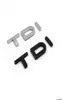 Chrome Black Letters TDI Trunk Lid Fender Badges Emblem Emblem Badge för A3 A4 A5 A6 A7 A8 S3 S4 R8 RSQ5 Q5 SQ5 Q3 Q7 Q84289123