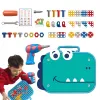 Brinquedos de porca de parafuso elétrico infantil Frete Frete Play Tool Desmontagem Assembléia Drill Brinquedos 3D Brinquedos para crianças Presentes