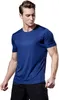 Camisetas masculinas Findci Mans Camisas de treino fresco seco Wicking Wicking de manga curta de manga curta Athletic Camisetas leves leves 2443