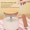 Mugs 400ml Electric Self Stirring Mug Automatic Mixing Cup Glass High-Speed With Lid Portable