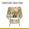 OneTigris Portable Camping Chairs Multicam Foldable Outdoor Chair For Camping Trekking Fishing BBQ Parties Gardening Indoor Use 240327