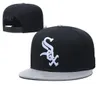 2020新しいホワイトソックスの男性と女性調整可能な骨ハイプバックスナップバックキャップ刺繍印刷スナップバック野球帽子帽子2452688
