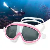 Schutzbrille UV Schutz wasserdichte Mode bequemes Silikon Großer Rahmen polarisierte Schwimmgläser Antifog Schwimmbrille erwachsene Männer Frauen Frauen