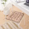 Pillow 40cm/16inch Square Chair With Ties Floor Seat Pad Indoor Outdoor Dining Garden Patio Home Office