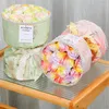 Dekorativa blommor Eternal Soap Bouquet Valentine's Day Decor Artificial Flower With Packing Bag Fake Monthers födelsedagsfestgåvor