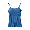 Camisoles Tanks Voor Vrouwen Verstelbare Riem Hemdje Met Ingebouwde Bh Vest Cami Zomer Causaal Effen Los Comfortabel