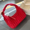 Designer Bga Handbag Mini Sac à épaule féminin marque de mode en cuir plissé sac de mode de luxe Sac de soirée