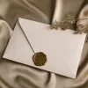 Фотография 30pcs 16.5x11cm Новый год приветствие конверта свадебное приглашение в ретро -конопля
