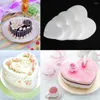 Pişirme Kalıpları 1 PC Kalp Şeklinde Kek Köpük Kalıp Mutfak Aksesuarları Sugarcraft Dummy Party Diy Patrice Model Polistiren Strafor