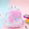 School Tassen Purse Backpack Color Solid Hit Travel Bag Student Girl Crossbody Women Mini For Girls