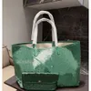 Hot 3A Womens Bag Green Leather Designer Tote Bag Cross Body Bags Mi PM GM Shopping 2st varumärke