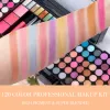 Ensembles 120 couleurs à paupières à paupières Powder Blusher Lipstick Cosmetics Foundation Foundation Farine Farine Makeup Set Feed Shadow Makinup Artist Palette