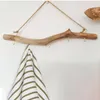 Hooks 1 Piece Wooden Hook Driftwood Vintage Decor Supplies Wood Color Easy To Use For Entryway Small Item Closet