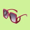 Lunettes de soleil simples pour les femmes de concepteur avec boîte à cadre complet en option UV400 Polarisation Sun Gernes pour hommes à lunettes multiples Luxury HG136 C4 Style