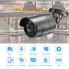 Andere CCTV -camera's HD Xmeye H.265 Audio IP Camera 4MP 2560*1440 POE DC 6PCS Array IP66 Waterdichte Outdoor CCTV Full HD P2P Face/Motion Detectie Y240403