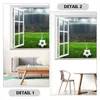 Sfondi Regali di calcio Decorazioni da parete dipinti decorativi Poster Pvc Room Adesivi per la camera da letto per ragazzi