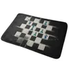 Carpets Chessboard And Marble Chess Pieces Composition Entrance Door Mat Bath Rug First Tooth Lost Cute Fairy Anti-Slip