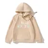 Шот -байлайны с капюшонами Kid Luxury Designers Solid Color Hooded for Kids Boys Girl