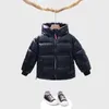 Down Coat Autumn Winter Children's Boys Girls Färgglada Duck Cotton Padded Jacket Ytterkläder Puffer Parkas Kläder Ålder 3 5 7 9 10