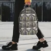 Ryggsäck struts ryggsäckar tonåring bokväska mode elever skolväskor resor ryggsäck axelväska stor kapacitet
