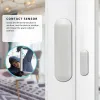 Kontroll Tuya Zigbee Door Window Magnet Sensor Wireless Mini Connection Smart Home Wireless Door Detectors Door Magnetic Automation