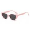 Designer Luksusowe okulary przeciwsłoneczne różowe koty oko oka przeciwsłoneczne Brązowe letnie haute Couture nowe okulary przeciwsłoneczne dla mężczyzn i kobiet