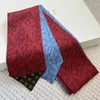 Шарфы Шелковый стример Длинный шарф с двусторонним принтом из саржи с завязкой на шее для волос на запястье или на сумке с цветочным поясом XH2