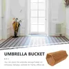 Regenschirme Pflanzenständer Imitation Rattan Regenschirm Bucket Hausaufbewahrungskorb Innenhalter Vase für ältere Menschen