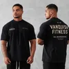 T-shirt maschile Mens oversize vintage T-shirt estate Nuova sport Fitness Cotton Equipaggio a maniche corte Joggers Gym Gym Running Talrange T-shirts 2443