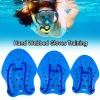 Hand Webbed Gloves Training For Men Women Kids Diving Gloves Fin Flipper Learn Swimming Paddles Swimming Hand Paddles