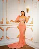 2024 Plus Size Aso Ebi Prom Dresses Promdress Illusion Mermaid Evening Crystals Pärlade spets födelsedagsfestklänning andra mottagningsklänningar för svarta flickor AM601 0416