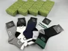 Nya stildesigner Socks Brands Luxe Sports Four Season Mesh Letter Brodery Sock Cotton Men and Women Socks With Box for Gift