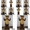 Maskottchen Kostüme 2024 S niedliche Teddybären Kostüm Karneval Party Bühnenbühne Kostüm für Männer Frauen Halloween Drop Lieferung Appa otpyx