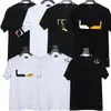 Летние мужские футболки дизайнерские бренды футболка роскошная футболка писем