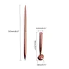 Ballpoint Pen, Retro Metal Ballpoint Pen Attached Base Stand Desk Office Counter Wedding Guest Sign Signature Pens Set